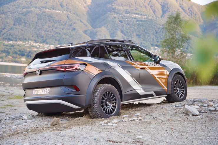 Электромобиль Фольксваген, Volkswagen ID.4, кроссовер Volkswagen, электромобиль Volkswagen, Volkswagen ID. XTREME