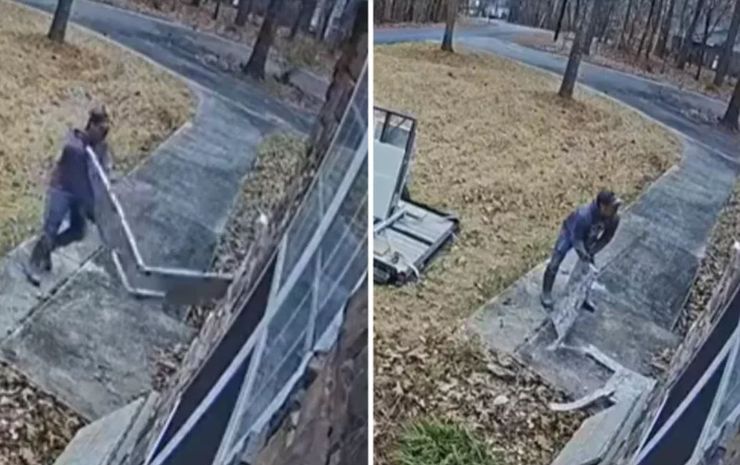 Владелец дома не понимал, почему затягивается ремонт, потом он проверил камеры наблюдения, что он там увидел