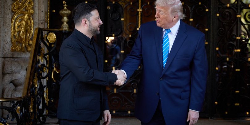 Зеленский обсуждает свободную торговлю с США и ждет от Трампа конкретных гарантий безопасности