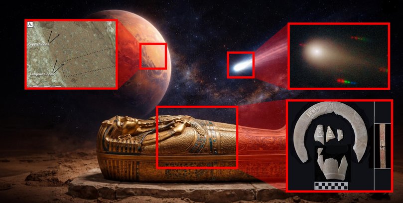 Межзвездная комета 3I/ATLAS, жизнь на Марсе и другие самые важные научные открытия 2025 года