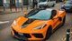 В Україні помітили новітній спорткар Chevrolet Corvette з яскравим тюнінгом (фото)