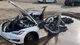 Разбитый электромобиль Tesla самовоспламенился через три недели после ДТП (видео)