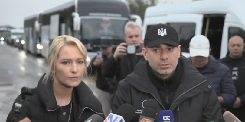 Гуманітарний конвой вирушив до Олешок: Лубінець показав, як відбуваєтся порятунок людей (відео)