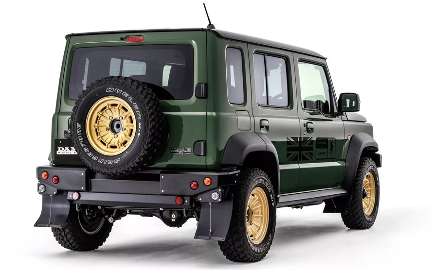Suzuki Jimny перетворили на дешеві клони Land Rover, Renault і ...