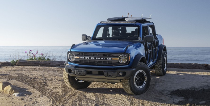 Ford представив позашляховик Bronco без дверей