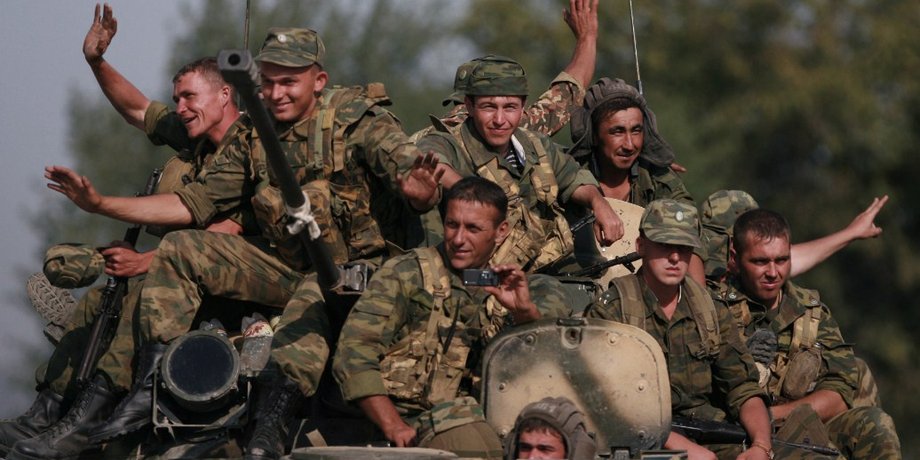 грузія військові, військові Росії
