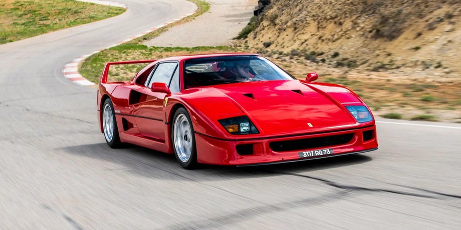 Ferrari, Ferrari F40, Авто, Автомобили, Фото, Суперкар, Аукцион, Формула-1, Гонки, Пилот, Ален Прост