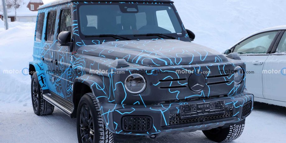 Mercedes-Benz, Mercedes-Benz EQG, Гелендваген, Авто, Автомобили, Электромобили, Интерьер, Фото, Внедорожник