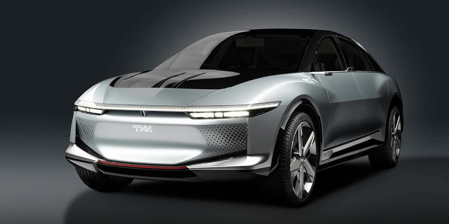 THK, THK LSR-05, Авто, Автомобили, Электрокар, Электромобили, Новинки, Фото, Япония