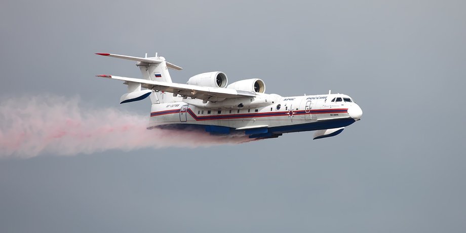 Самолет-амфибия Бе-200, авиация РФ, самолет