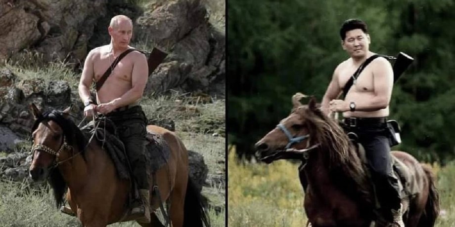 Ухнаагійн Хурелсух, Володимир Путін