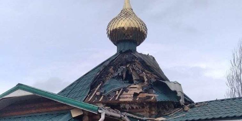 луганская область, обстрел церкви, обстрел храм, церковь святителя Луки Крымского