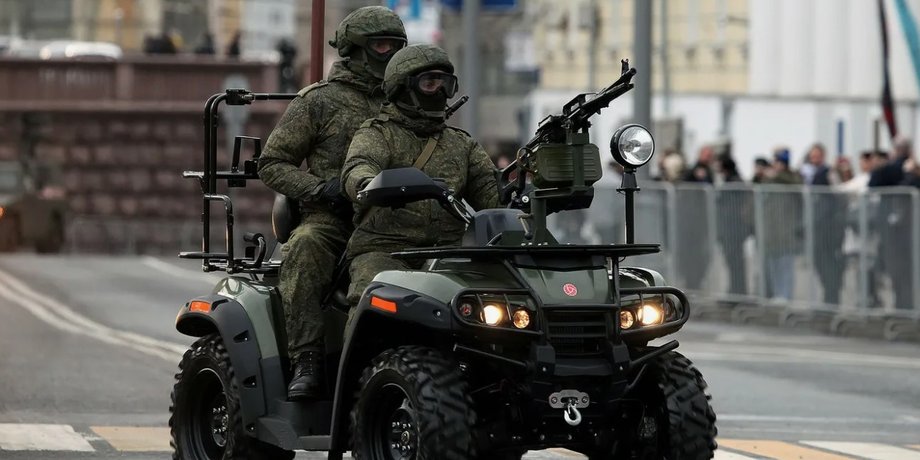 Российский военный квадроцикл