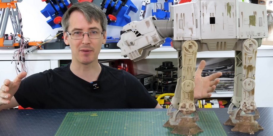 робот AT-AT, звездные войны