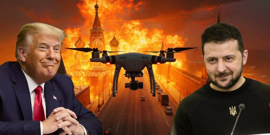 Трамп розводив Зеленський, удар по Москві, Трамп Путін