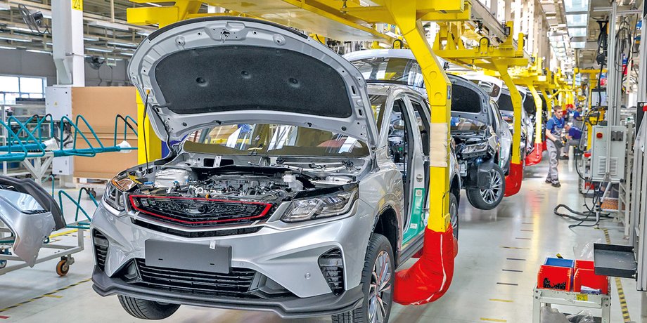 БелДжи, производство Geely, Geely Atlas, Geely Tugella, санкции против Беларуси