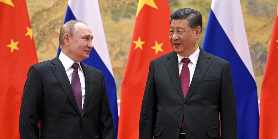 Владимир Путин и Си Цзиньпин, россия и китай,