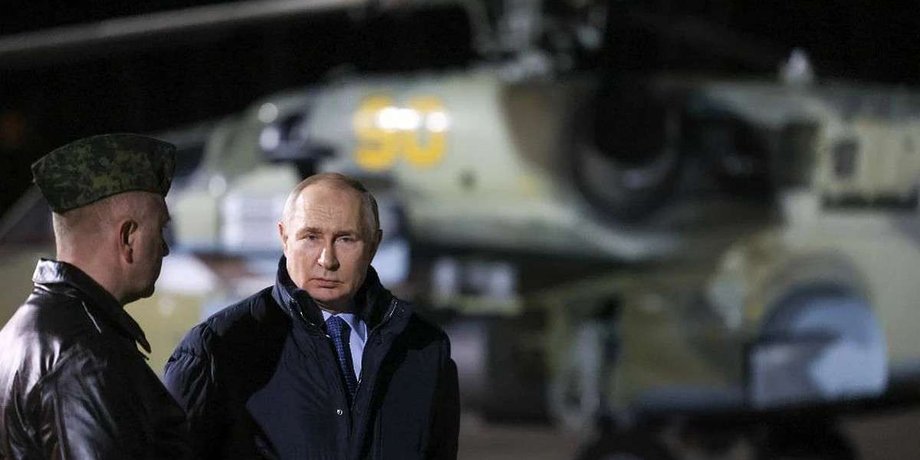 владимир путин, путин, курская оласть, вертолет путин