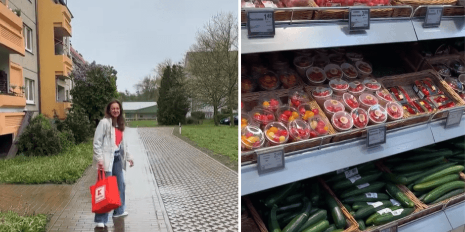 продукты в супермаркетах Германии