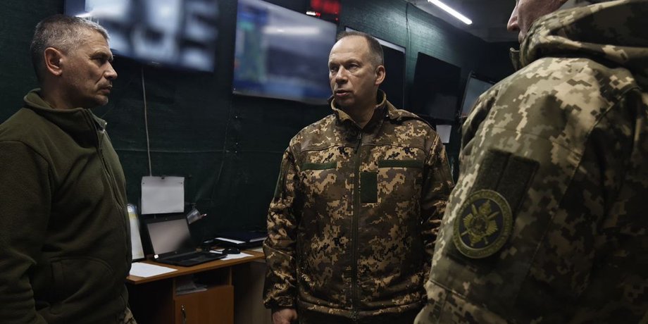 сирський на фронті