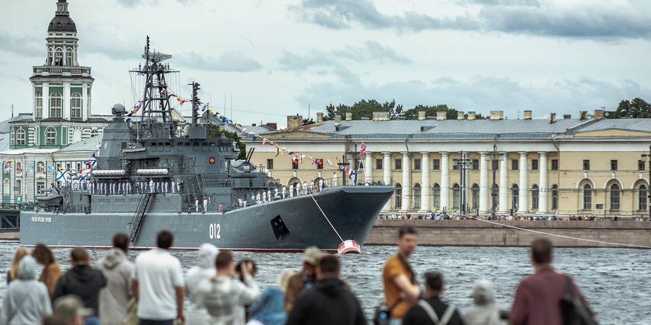 Оленегорский горняк, корабль ВС РФ, Оленегорский горняк десант, новороссийск корабль