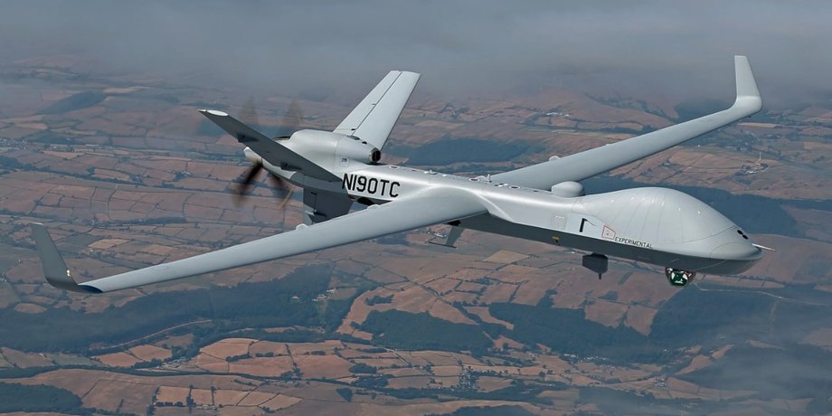 Американский беспилотник MQ-9B SkyGuardian