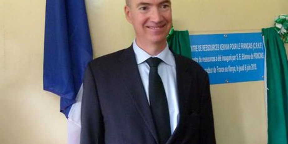 Этьен де Понсен/Фото: Alliance Française de Nairobi / Facebook