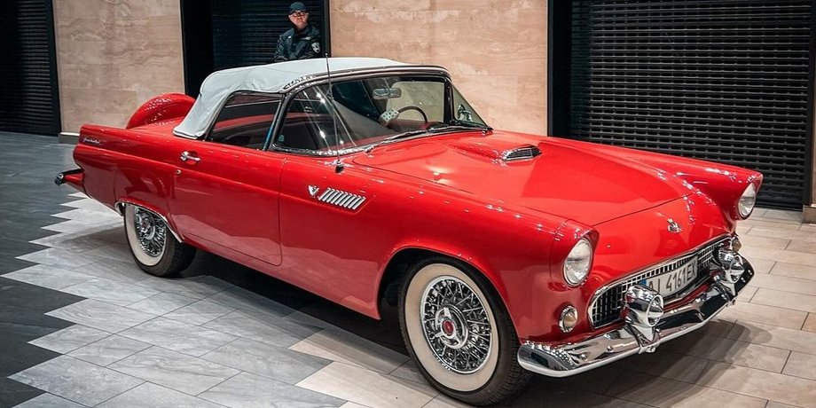 Ford Thunderbird 1956, Ford Thunderbird, Мерилін Монро, спорткар Ford