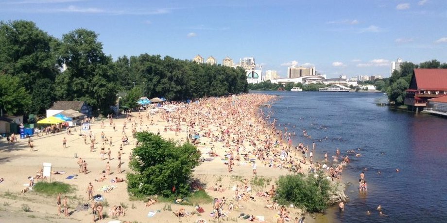 Столичный пляж / Фото из открытых источников