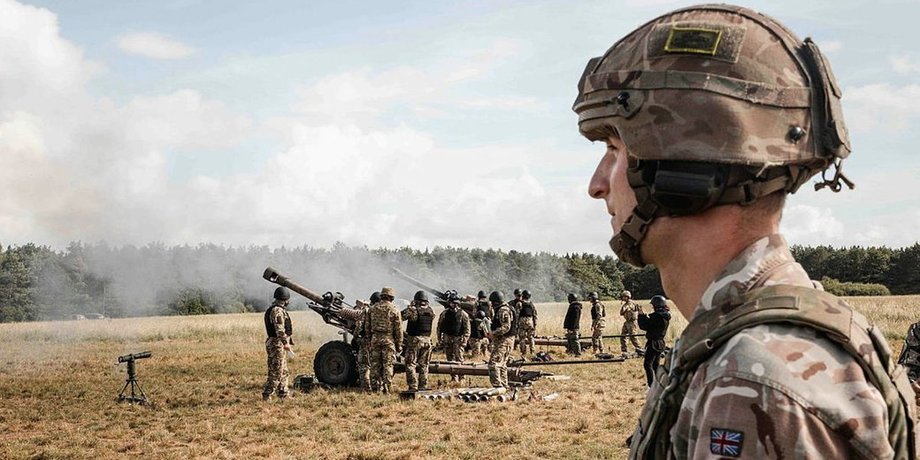 Обучение ВСУ Великобритаиня военнослужащие учения военная помощь полигоны