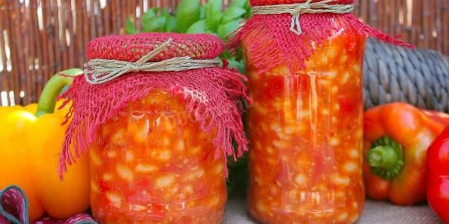 лечо на зиму. лечо с фасолью, кулинарные рецепты