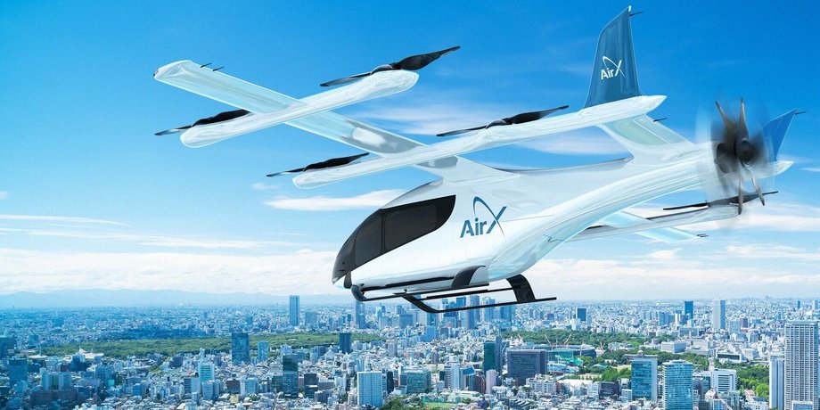 воздушное такси, летающее такси, Embraer-X, Eve Air
