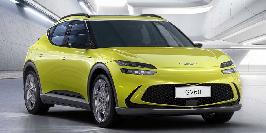 Новый Genesis GV60, электромобиль Genesis GV60, Genesis GV60 2022, Genesis GV60, электромобиль Hyundai
