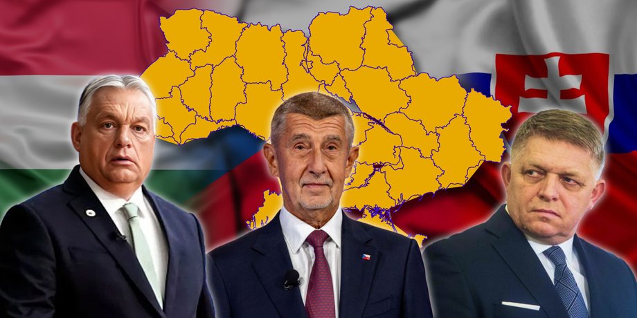 Віктор Орбан, Андрей Бабіш, Роберт Фіцо, антиукраїнський альянс єс, угорщина антиукраїнській союз