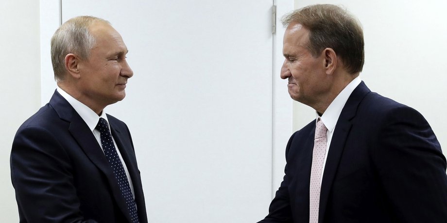 Владимир Путин и Виктор Медведчук