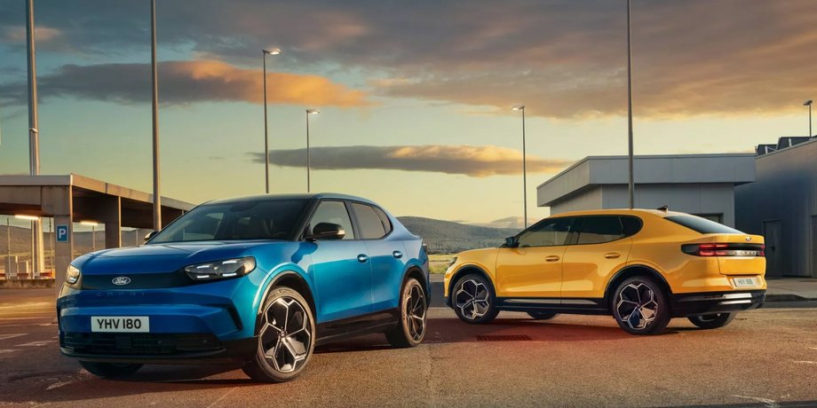 Ford Capri 2025, Ford Capri, новый Ford Capri, электромобиль Ford, электромобиль Ford, кроссовер Ford