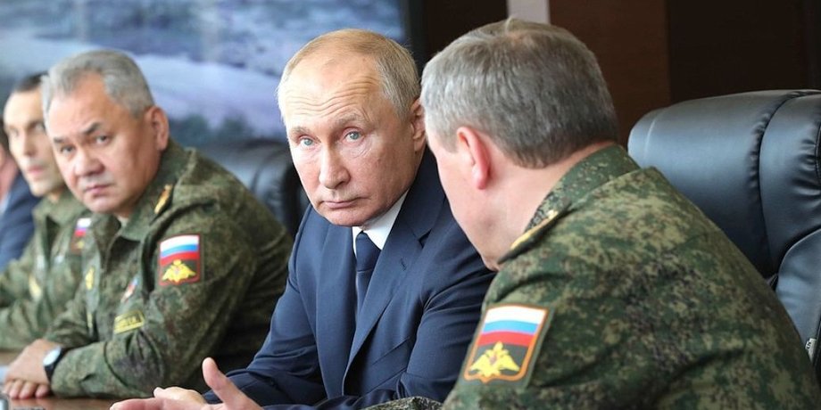 Володимир Путін, Сергій Шойгу, Міноборони РФ, Росія, війна в Україні
