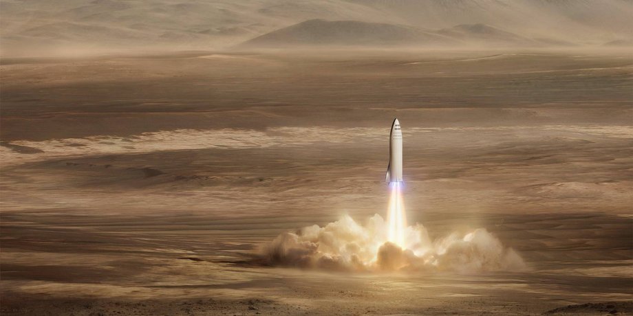 Иллюстрация SpaceX