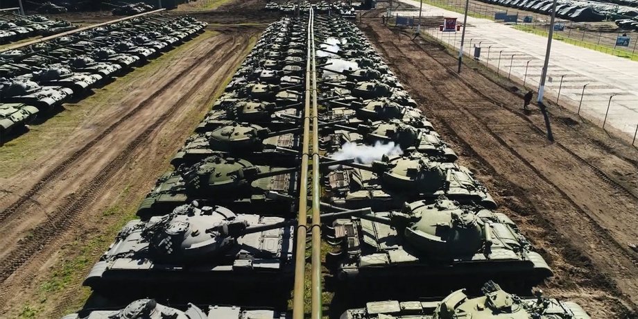 База законсервированной военной техники "Вагжаново"