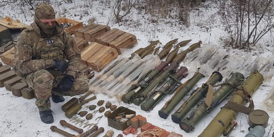 СБУ, бойовики, схрон