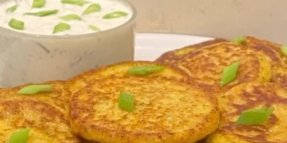 капустные блинчики, овощные оладьи