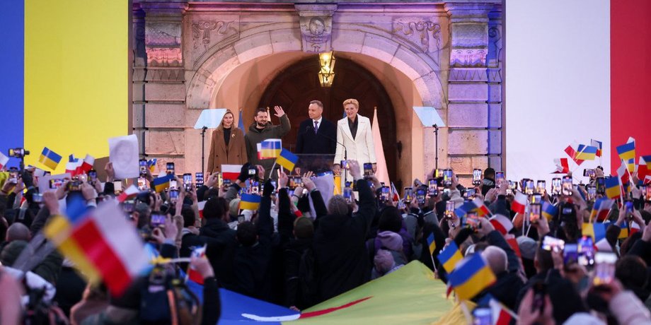зеленский в польше, визит зеленского в польшу,президент украины