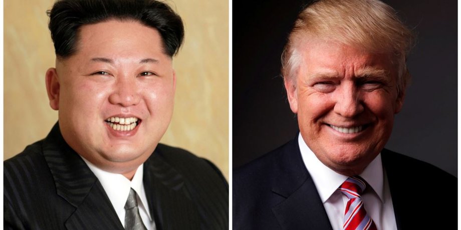 Ким Чен Ын и Дональд Трамп