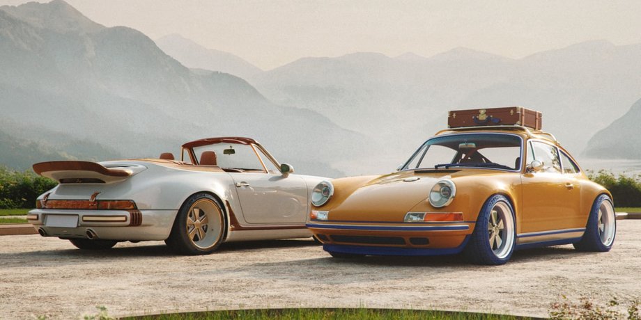 Louis Vuitton и Singer превратили  Porsche 911 в произведение искусства
