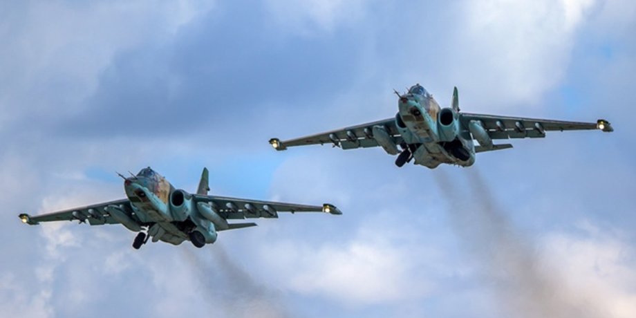 Активизация российской авиации на фронте, Су-25