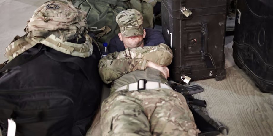 сон, солдат, армія США, відпочинок