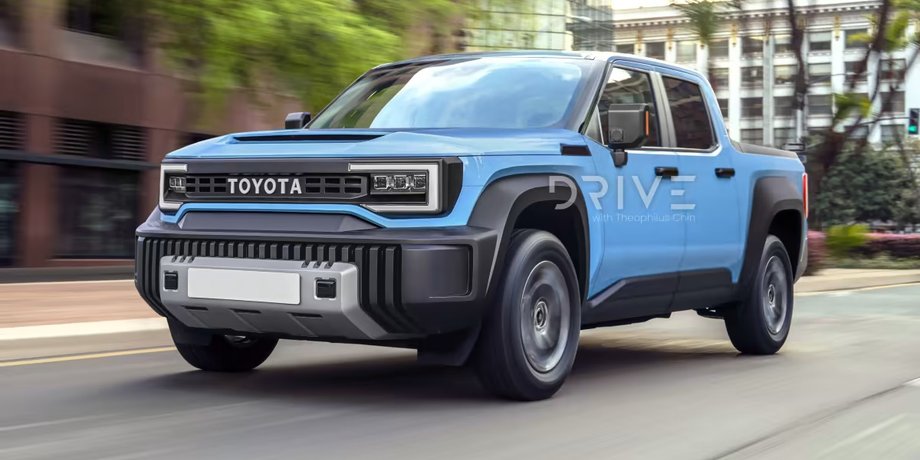 компактный пикап Тойота, Toyota RAV4, пикап Toyota, новый пикап Toyota, Toyota Stout, новая Toyota Stout