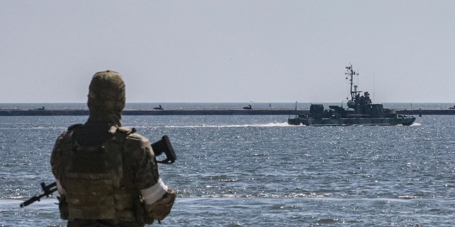 чорне море, катер, кораблі