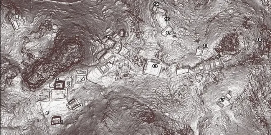 LiDAR, Мексика, сапотеки, поселение, крепость, раскопки, археологи, археология, исследования, ацтеки, сооружения, город, цивилизация