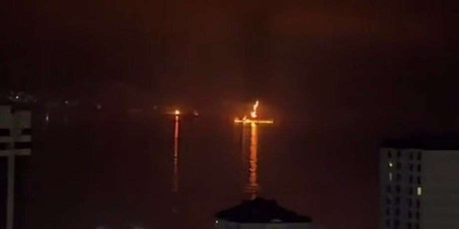 У Новоросійську атакували порт